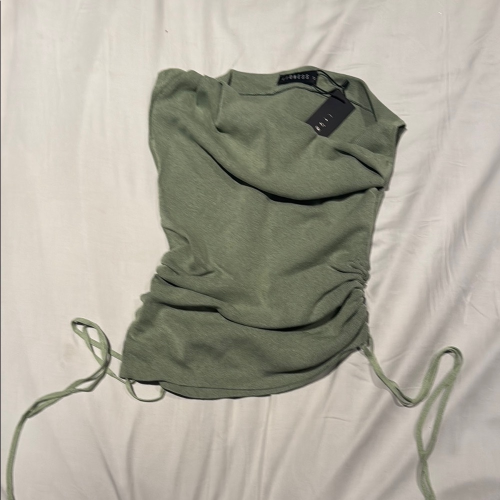 Lioness Sage Green Tank Top